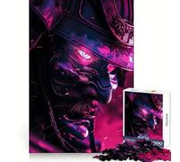 Puzzle 1000 pièces Samouraï Mort-Vivant pour Adolescents Bien-être cérébral Relaxation Facile Verrouillage Parfait (38x52cm)