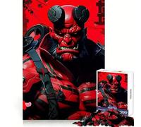 Puzzle 1000 pièces Samurai Ninja Hell Demon pour Adolescents Renforce la mémoire, Divertissement paisible, qualité supérieure, (50x75cm)