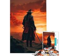 Puzzle 1000 pièces Samurai V pour Adultes Jeu Stimulant et Relaxant Activités familiales Cadeau d'anniversaire (Dimensions 75x50cm)