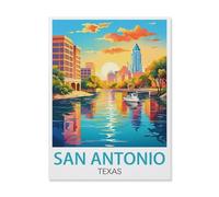 Puzzle 1000 pièces, San Antonio, Texas, Jeu de décompression pour Adultes, T78, 50x70cm