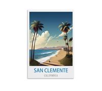 Puzzle 1000 pièces San Clemente Californie, Puzzle Classique 3D à Monter soi-même, Jouet en Papier, Cadeau Unique, décoration intérieure, 70 x 50 cm