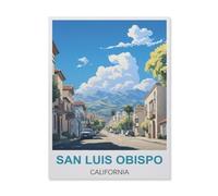 Puzzle 1000 Pièces，San Luis Obispo Californie，3D Adultes Papier Jouets Éducatifs Meilleur Cadeau d'anniversaire Garçons Filles（38x26cm）-D98