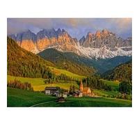 Puzzle 1000 pièces : Santa Maddalena, Dolomites CherryPazzi G