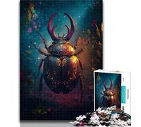 Puzzle 1000 pièces Scarabée pour Adultes, Jouet éducatif et décompressant, idéal comme Cadeau, 50x75cm