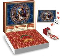 Puzzle 1000 pièces - Scène de la Nativité, Puzzle de Noël Scène de la Nativité