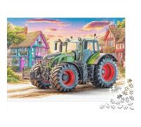 Puzzle 1000 pièces, Scène Tracteur Rural, Carton Extra épais, Éducatif, Activité Famille, Divertissement chez soi 70x50cm