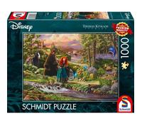 Schmidt Spiele 58039 Thomas Kinkade, Disney, Merida, Puzzle 1000 pièces