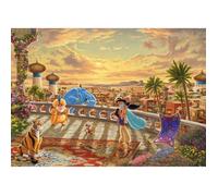 Puzzle 1000 pièces - SCHMIDT - Disney, Jasmine Danse dans le désert - Bleu - 69,3 x 49,3 cm - Adulte