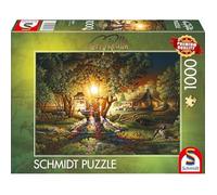 Schmidt-Spiele Puzzle 58547 Brillance printanière Magnifique Terry Redlin – 1000 pièces