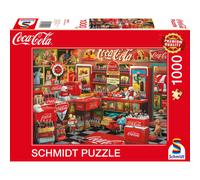 Puzzle 1000 pièces Schmidt Spiele Coca-Cola Nostalgia paysage 69,2x49,2 cm Rouge/Blanc