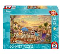 Schmidt Spiele Puzzle Thomas Kinkade – Jasmine Danse dans le désert – 1000 pièces