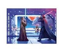 Schmidt-Spiele Puzzle 1000 pièces Star Wars Thomas Kinkade La bataille finale d'Obi Wan