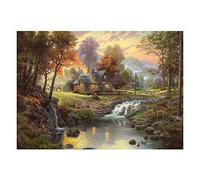 Puzzles Chalet Au Crépuscule, 1000 Pcs