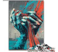 Puzzle 1000 pièces Sculpture mystérieuse pour Adolescents, activité familiale Amusante à la Maison, Cadeau d'anniversaire, Cadeau de Voyage (26x38cm)