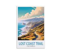 Puzzle 1000 pièces, Sentier de la Côte Perdue Californie, Puzzle 1000 pièces pour Adolescents et Enfants, Jeu de réflexion, 70 x 50 cm