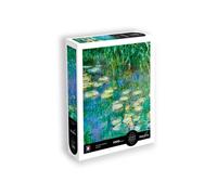 Puzzle 1000 pièces - SENTOSPHERE - 7015 - Nymphéas (Monet) - Impression haute qualité - Fabrication française