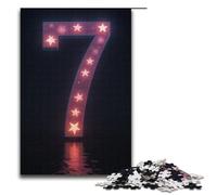 Puzzle 1000 pièces « Sept étoiles d'affilée » pour Adultes pour Les Adolescents de 14 Ans et Plus. 1000 pièces (38 x 26 cm).