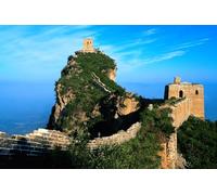 Puzzle 1000 pièces sept merveilles du monde paysage de la Grande Muraille de Chine. 75 x 50 cm