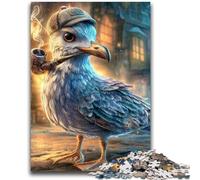 Puzzle 1000 pièces Sherlock Holmes La Mouette Jeu éducatif Défi Jouet Décoration Murale Cadeaux d'anniversaire et de Noël Uniques 26x38cm