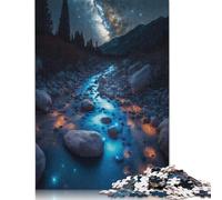 Puzzle 1000 pièces Shine on The Way pour Adolescents Adultes Puzzle Puzzle Adulte Puzzles pour Adultes 1000 pièces (75 x 50 cm)