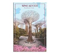 Puzzle 1000 pièces, Singapour, Asie du Sud-Est, Puzzles 1000 pièces pour Adolescents et Enfants, Jeu de réflexion, 70 x 50 cm