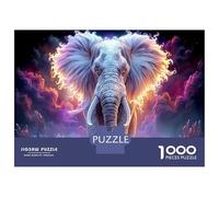 Puzzle 1000 Pièces Singe Décoratif pour Garçons et Filles, Jeu Éducatif Primates pour Adultes et Enfants À partir de 12 Ans, 38x26cm