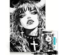 Puzzle 1000 pièces Sinister Sisterhood pour Adolescents Un Cadeau saisonnier Relaxant et Amusant 50x75cm