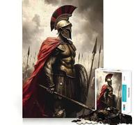 Puzzle 1000 pièces Spartan Ready for War pour Adultes et Adolescents, Jeu de réflexion, apaisement Mental, découpe précise, Cadeau de Noël 50x75cm