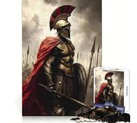 Puzzle 1000 pièces Spartan Ready for War pour Adultes et Adolescents, Jeu de réflexion, apaisement Mental, découpe précise, Cadeau de Noël 50x75cm