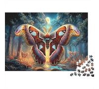 Puzzle 1000 pièces Sphinx du ver à Soie Carton Insectes Ciel Cosmique Éducatif Famille Parent-Enfant Tout âge Loisirs Maison 38x26cm