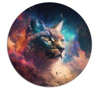 Puzzle 1000 pièces Spirit Lynx pour Adultes, Jeux en Famille, décoration à Faire soi-même, 67,5 x 67,5 cm