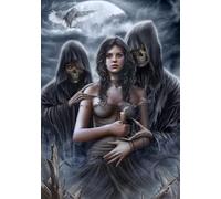 Grafika - Spirit of The Night, Puzzle 1000 Pièces - La Maîtresse des Esprits de la Nuit - Puzzle Adulte - Fabriqué en France