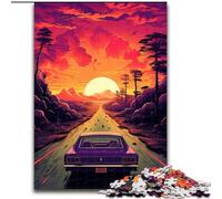Puzzle 1000 pièces Spirit Wolf, Jeu Familial créatif et décoration d'intérieur, Cadeau de Noël idéal pour Les Adolescents (Taille : 26x38cm)