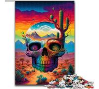 Puzzle 1000 pièces Squelette d'île en Bois, pour Les Anniversaires, Les fêtes et la décoration intérieure(1000 pièces, 50x75cm)