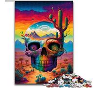 Puzzle 1000 pièces Squelette d'île en Carton, Casse-tête Stimulant pour Adolescents, Jeu interactif Familial Amusant 1000 pièces(26x38cm)