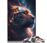 Puzzle 1000 pièces Star Hunter Tiger pour Adultes, difficulté : Jouets éducatifs, Jeux, décoration familiale, 1000 pièces (38 x 26 cm)