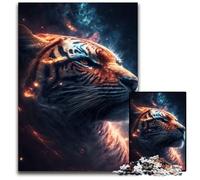 Puzzle 1000 pièces Star Hunter Tiger, Puzzle Difficile pour Adultes, activité éducative pour Les compétences cognitives, amélioration des compétences cognitives, 50x75cm