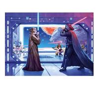 Puzzle 1000 pièces : Star Wars : Thomas Kinkade : La bataille finale d'Obi Wan