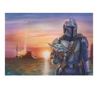Schmidt-Spiele Puzzle 1000 pièces Star Wars – Thomas Kinkade : Une nouvelle direction