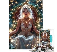 Puzzle 1000 pièces Starlight Queen pour Adolescents idéal pour Un Anniversaire ou Noël Un Jeu Familial Artistique adapté aux 14 Ans et Plus (38x26cm)