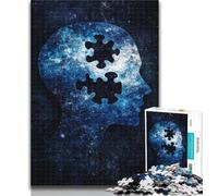 Puzzle 1000 pièces Storm Brain pour Adolescents, Jeu Stimulant et Familial, Cadeaux du Père Noël Secret, 50x75cm