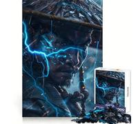 Puzzle 1000 pièces Storm Spirit Hero pour Adultes Soulagement du Stress Découpe précise Choix du Père Noël 38x26cm