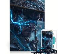 Puzzle 1000 pièces Storm Spirit Hero pour Adultes Soulagement du Stress Découpe précise Choix du Père Noël 38x26cm