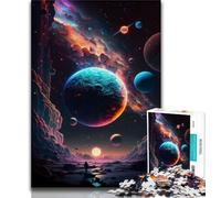 Puzzle 1000 pièces Strange Universe Puzzle 1000 pièces pour Adultes Cadeaux pour Amis et Famille dès 14 Ans (38x26cm)
