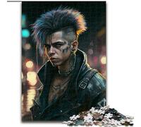 Puzzle 1000 pièces Street Punk, Un Puzzle 1000 pièces à réaliser soi-même, Un défi pour Les passionnés, Un pour se détendre (Taille 26x38cm)