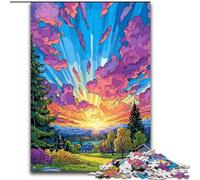 Puzzle 1000 pièces Style Anime Japonais pour Adultes et Adolescents, Anti-Stress, Passe-Temps et Amour Entre Couples (50x75cm)