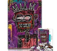 Puzzle 1000 pièces Style Basquiat pour Adolescent Jouet éducatif et décompressant idéal pour Un Anniversaire (50x75cm)