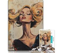 Puzzle 1000 pièces Style Basquiat Puzzle 1000 pièces pour Adultes et Adolescents entraînez Votre Cerveau et Vos Mains Cadeaux pour Vos Amis et Votre Famille (50x75cm)