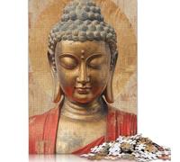 Puzzle 1000 pièces Style Bouddha doré pour Adultes, Cadeau d'halloween, 14 Ans et Plus, 1000 pièces (75 x 50 cm)