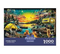 Puzzle 1000 Pièces Style Conte de fées - Jeu Passionnant Et Éducatif en Papier Recyclé pour Enfant Et Adolescent